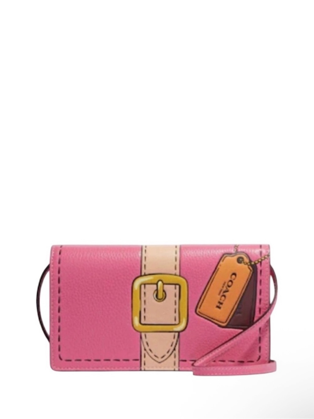 Coach Anna Fold-Over Crossbody-EUC